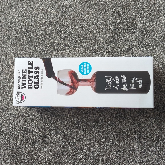 3/$30 NIB The Original Wine Bottle Glass - Picture 1 of 5
